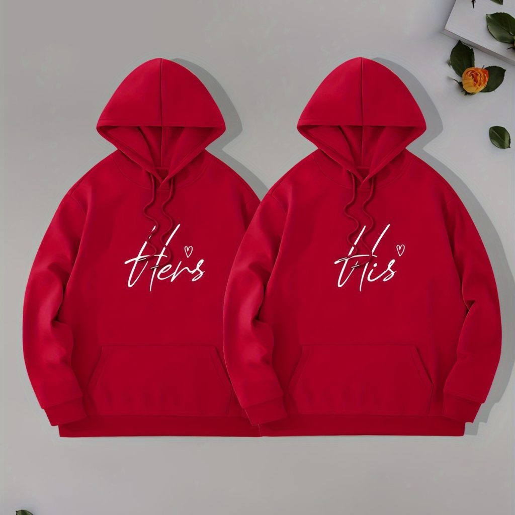 Stylish Casual Loose-fitting Unisex Hoodie For Couples (single items) Stylish Casual Loose-fitting Unisex Hoodie For Couples (single items)