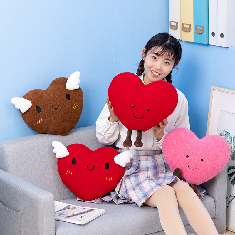 Couple Confession Love Pillow Angel Cushion Pillow Cute Plush Home Decoration